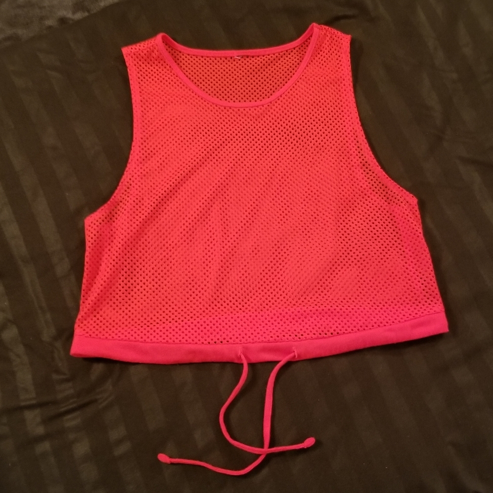 La senza sport mesh crop tank